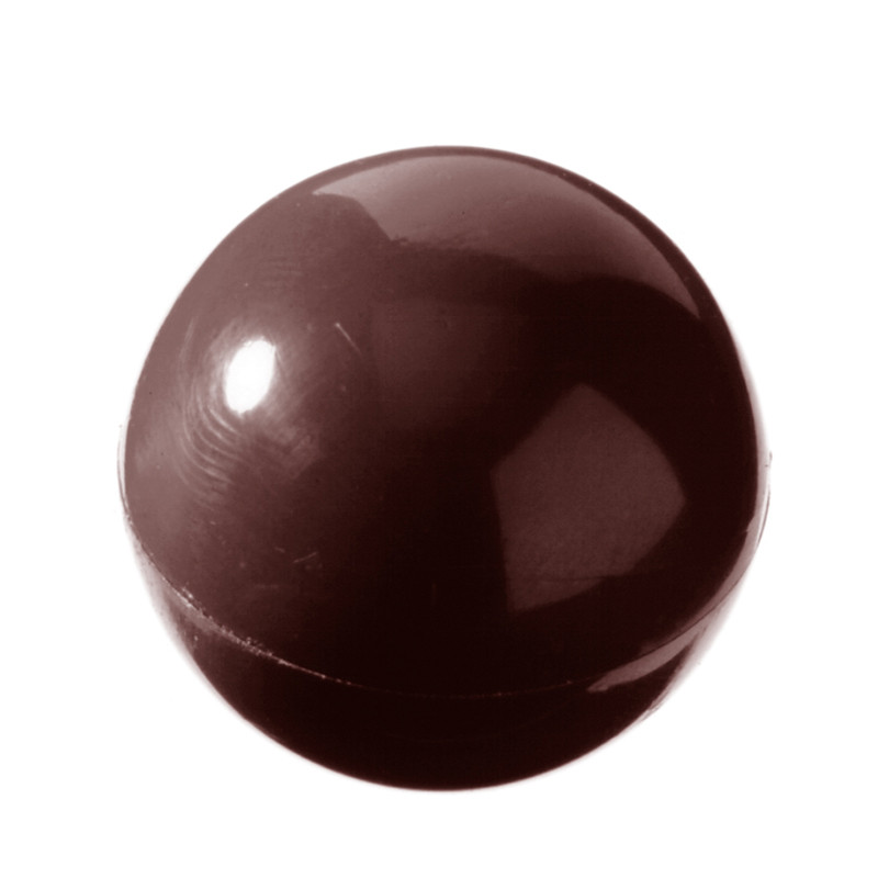 Image of Chocolate World Pralinform Halvklot 3 cm