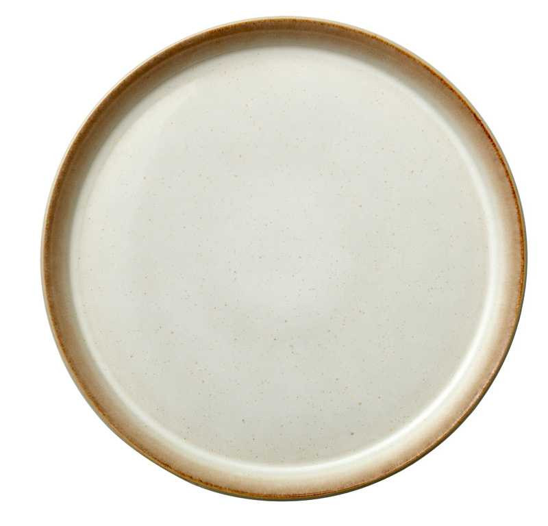 Gastro Tallrik Ø27 cm, gräddvit/gräddvit - BITZ