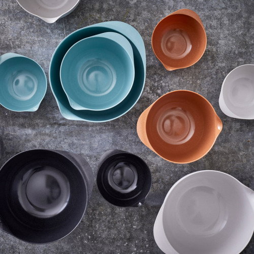Plateau Apéritif Rosti Mepal – Blanc Brillant, Plastique – Neuf (défaut Mineur Possible)