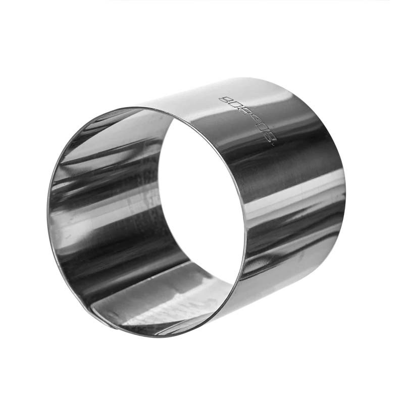 Ibili Anello Per Pasticceria Forma Triangolare, Acciaio Inox, 10 X 4.5 Cm, Stampo Per Dolci E Dessert - 5