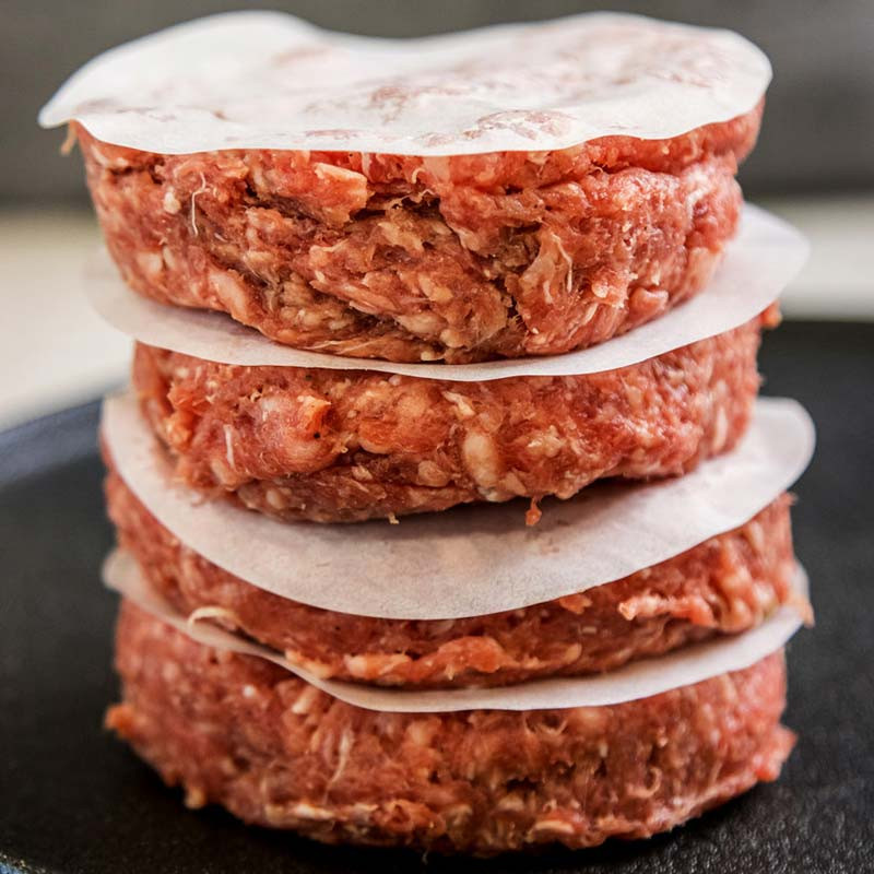 Vaxat Livsmedelspapper till Hamburgare - KitchenCraft