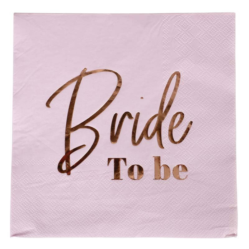 bride to be servetter rosé 33x33 main image 0