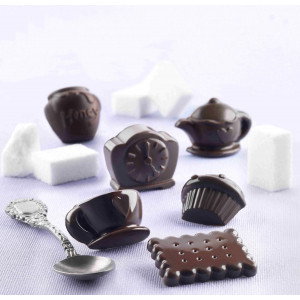 Pralinform Tea time, silikon - Silikomart