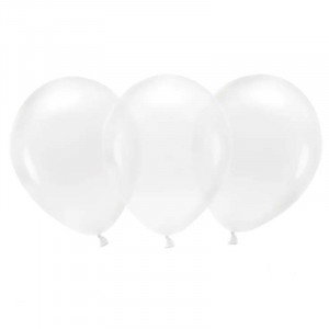 Eko Ballonger Transparent, 26 cm, 100-pack - PartyDeco
