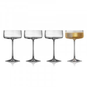 Champangeskål Zero, 4 st - Lyngby Glas Krystal