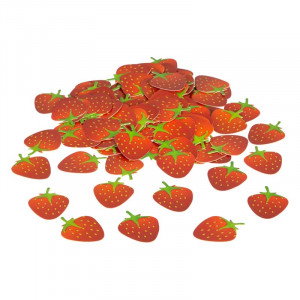 Konfetti jordgubbar