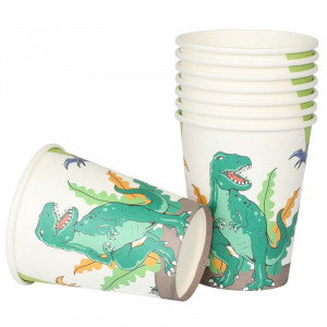 Pappersmuggar Dinosaurie, 8-pack
