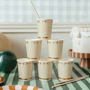 Pappersmuggar Stigbyglar, 6-pack - PartyDeco