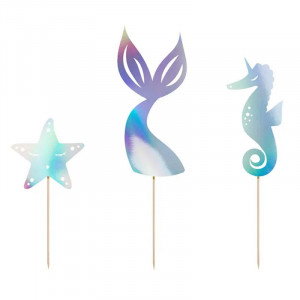 Cake Topper Mermaid - PartyDeco