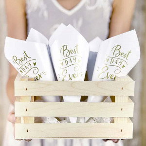Konfettistrut Best Day Ever - PartyDeco