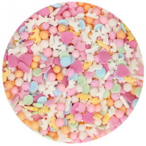 Storpack Strösselmix Unicorn Pastel, 600 g - FunCakes