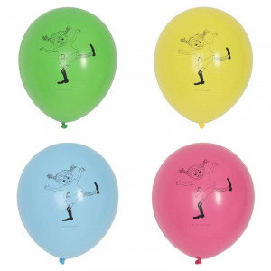 Ballonger Pippi Långstrump, 8 st