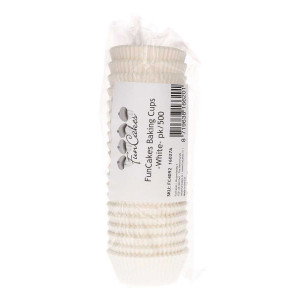 Storpack Muffinsformar, vit, 500 st - FunCakes