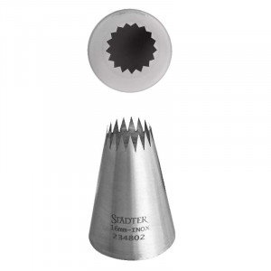 Tyll fin öppen stjärna, 16 mm - Städter