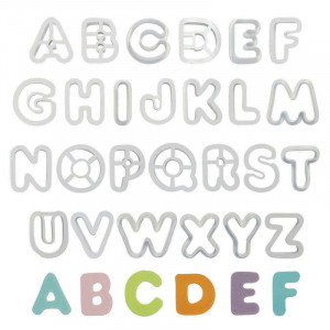 Utstickare Bokstäver A-Z - PME