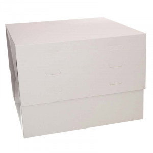 Tårtkartong 25,5 cm, justerbar höjd - Wilton
