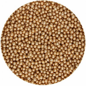 Sockerpärlor Vintage Gold - FunCakes