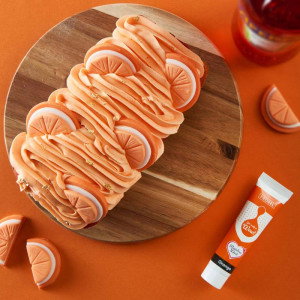 ProGel Orange Geléfärg - Rainbow Dust