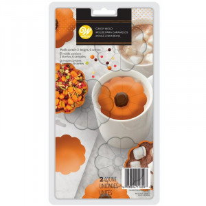 Chokladform Pumpa, candy mould - Wilton