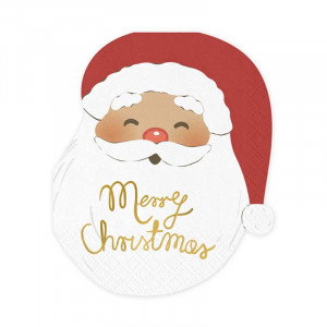 Servetter tomte, 12-pack - PartyDeco