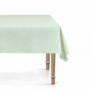 Återanvändbar duk pastellgrön, 180 x 120 cm - PartyDeco