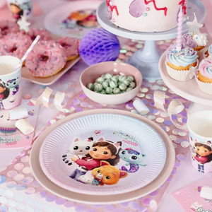 Papperstallrikar Gabbys Dollhouse Movie, 6 st