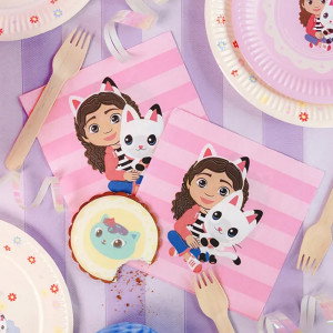 Servetter Gabbys Dollhouse - Party Deco