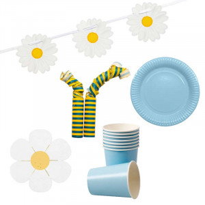 Sommardukning Daisy, 8 personer