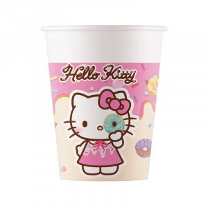 Pappersmuggar Hello Kitty, 8-pack