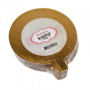 Bricka till bakelse med handtag, 9 cm - SweetKitchen