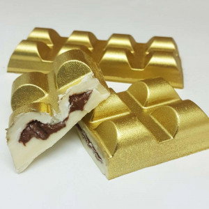 Chokladform Bar med fyllning, 3 delar - BWB