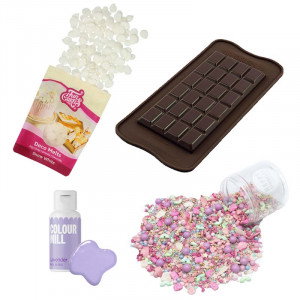 Kit till Marmorerad Chokladkaka