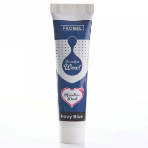 ProGel Marinblå Geléfärg, Navy Blue - Rainbow Dust