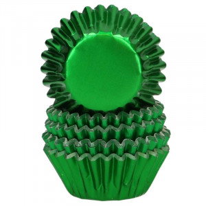 Minimuffinsformar metallic grön - Wilton