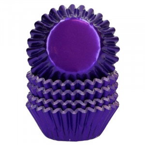 Minimuffinsformar metallic lila - Wilton