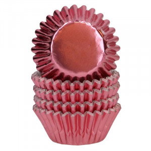 Minimuffinsformar metallic roséguld - Wilton