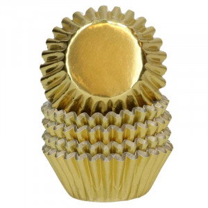 Minimuffinsformar metallic guld - Wilton
