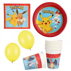 Kalaspaket Pokémon, 8 pers
