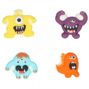 Sockerdekorationer Monster - Wilton