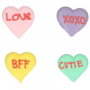 Sockerdekorationer Love Notes - Wilton