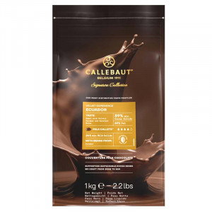 Velvet Ecuador 39%, mjölkchoklad knappar - Callebaut