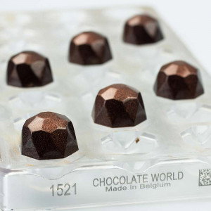 Pralinform CW1521 Diamant, liten - Chocolate World