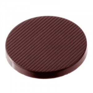 Pralinform CW2054 Rund randig - Chocolate World