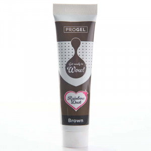 ProGel Brun Geléfärg - Rainbow Dust