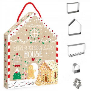 Utstickare till Pepparkakshus, 5 delar - ScrapCooking