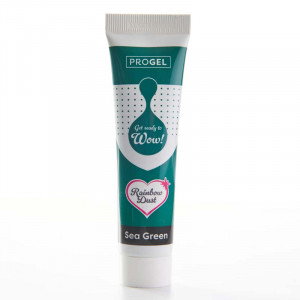 ProGel Havsgrön Geléfärg - Rainbow Dust