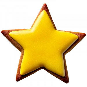 Pepparkaksform Stjärna, 5 cm - Wilton