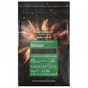 Intensivt Svart Kakaopulver 50g/1kg - Callebaut