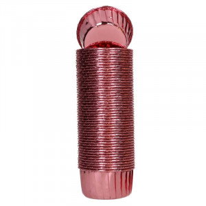 Muffinsformar rosa metallic - Wilton