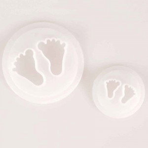 Utstickare Babyfötter, 2 storlekar - FMM